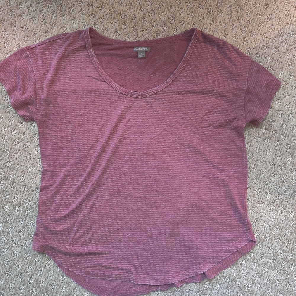 Falls Creek Dusty Rose Short Sleeve Tee